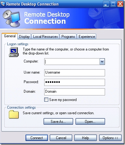 ctrl alt del remote desktop