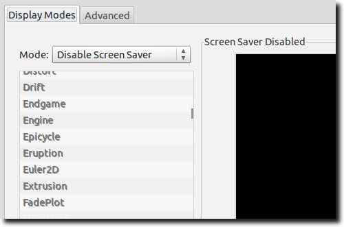 Deshabilitar XScreensaver