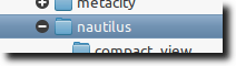 Haz doble clic en Nautilus