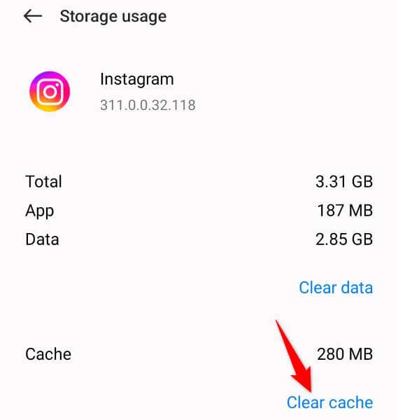 Borre el caché de Instagram en su dispositivo Android imagen 2