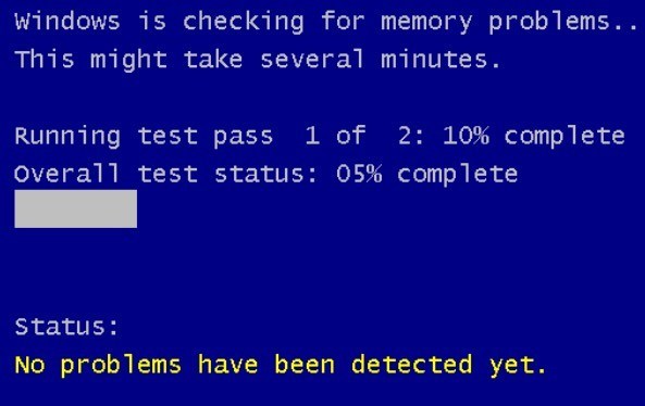 running memory test