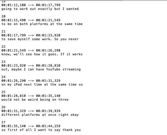 mostrar archivos SRT en un reproductor de video