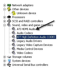 ati hdmi audio