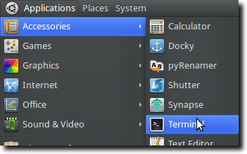 Terminal abierto